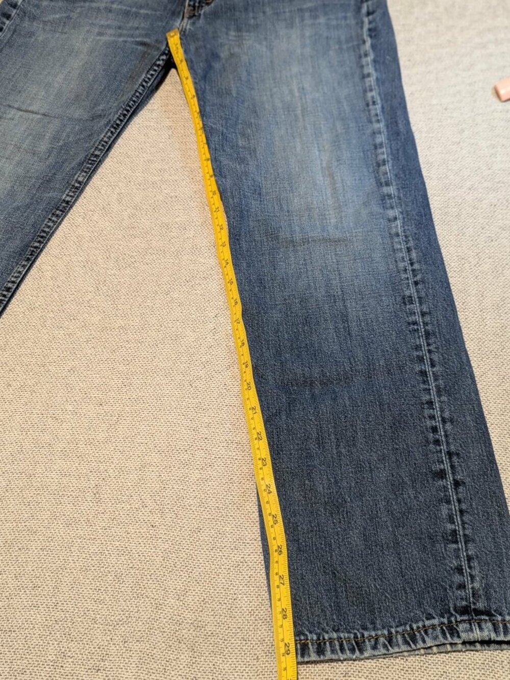 Levi’s Women’s Blue Straight Leg Jeans Size L - Picture 2 of 11